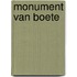 Monument van boete