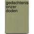 Gedachtenis onzer doden