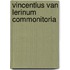 Vincentius van lerinum commonitoria