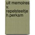 Uit memoires v. repelsteeltje h.perkam