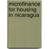 Microfinance for housing in Nicaragua