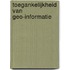 Toegankelijkheid van geo-informatie