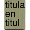 Titula en titul door Buckinx