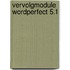 Vervolgmodule wordperfect 5.1