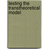 Testing the Transtheoretical model door E. de Vet