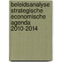 Beleidsanalyse Strategische Economische Agenda 2010-2014