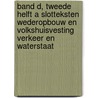 Band D, tweede helft a Slotteksten Wederopbouw en Volkshuisvesting Verkeer en Waterstaat door M.D. Bogaarts