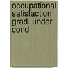 Occupational satisfaction grad. under cond by Suda