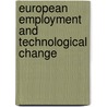 European employment and technological change door Onbekend
