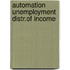 Automation unemployment distr.of income