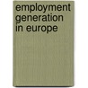 Employment generation in europe door Onbekend