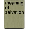 Meaning of salvation by Osbourne