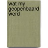 Wat my geopenbaard werd by Cerullo