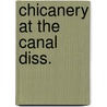 Chicanery at the canal diss. by Zaag