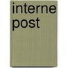 Interne post by T. van Rietbergen