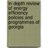 In-depth review of energy efficiency policies and programmes of Georgia