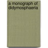 A monograph of Didymosphaeria door A. Aptroot