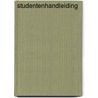 Studentenhandleiding by C. de Jongh