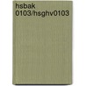 HSBAK 0103/HSGHV0103 door S. Kuipers