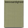 Leesvaardigheid door I. Buwalda