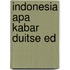 Indonesia apa kabar duitse ed