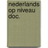 Nederlands op niveau doc.