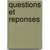 Questions et reponses door Onbekend