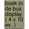 Boek in de bus display ( 4 x 10 ex. ) by Unknown