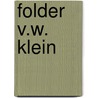 Folder v.w. klein door Lemniscaat