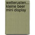 Welterusten... Kleine Beer mini display