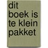Dit boek is te klein pakket