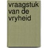Vraagstuk van de vryheid