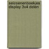 Seizoenenboekjes display 3x4 delen