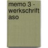 Memo 3 - werkschrift aso