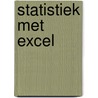 statistiek met excel door Van Der Elst