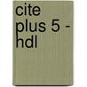 cite plus 5 - hdl door Karel Jonckheere