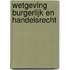 Wetgeving burgerlijk en handelsrecht