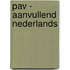 PAV - aanvullend nederlands
