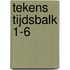 Tekens tijdsbalk 1-6