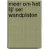 Meer om het lijf set wandplaten