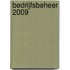 Bedrijfsbeheer 2009