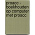 ProAcc - boekhouden op computer met ProAcc