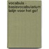 Vocabula - Basisvocabularium Latijn voor het GO!