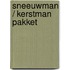 Sneeuwman / kerstman pakket