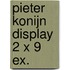 Pieter Konijn display 2 x 9 ex.