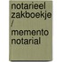 Notarieel zakboekje / memento notarial
