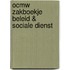 Ocmw zakboekje beleid & sociale dienst