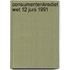 Consumentenkrediet wet 12 juni 1991