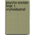 Psycho-sociale impl. l. vryheidsstraf