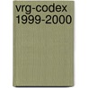 VRG-Codex 1999-2000 door Onbekend